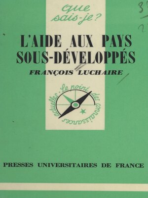 cover image of L'aide aux pays sous-développés